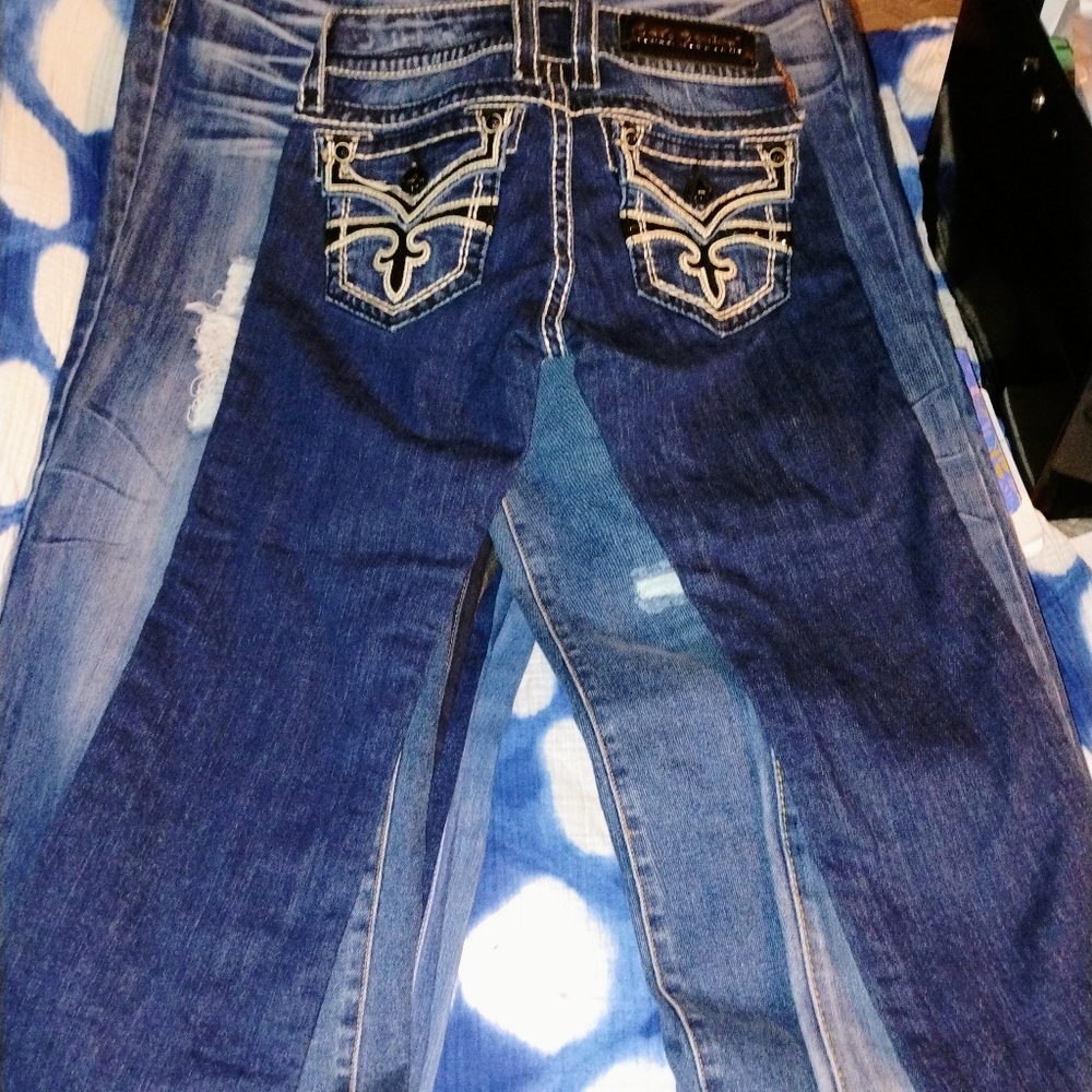 Rock Revival Jeans Size 27 - Picture 2 of 5